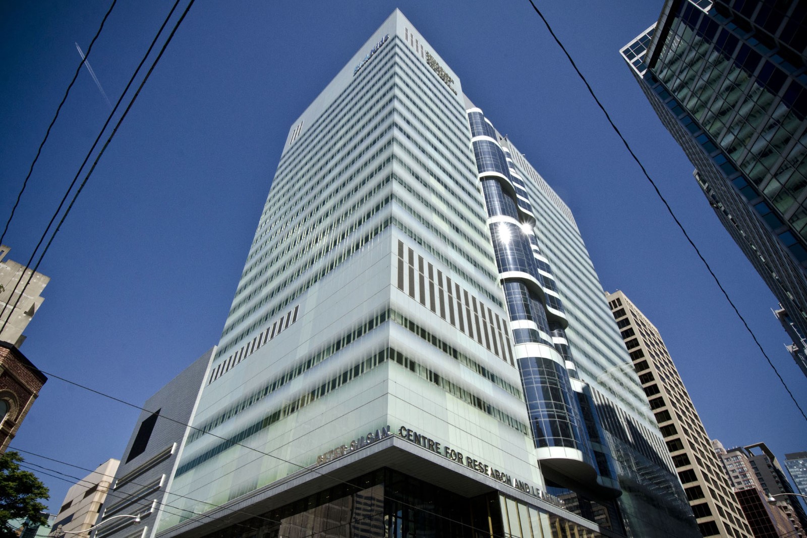 ground level shot of the PGDRL building